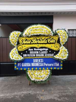 Papan Bunga Duka di Lagoa